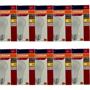 13W (100W) 2700K (Sarı Işık) E27 Duylu LED Ampul (10 Adet)
