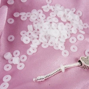 Asaf Accessory 2’li Şeffaf Stoper Durdurucu Charm