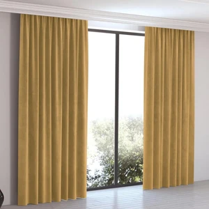 Devrim Olivya Tekstil Petek Kadife Dokulu Lüks  Devetüyü  Ada Fon Perde En  x  Yükseklik