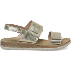 166241.Z4FX Altın Kadın Comfort Sandalet