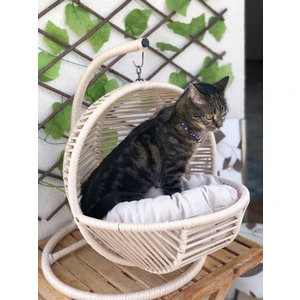 Kedi Salıncağı & Kedi Yatağı Krem