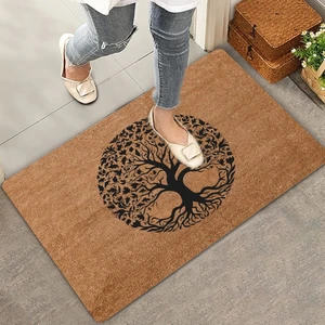 Valerine Life Çınar Ağacı Figürlü Kapı Önü Paspası 45X70CM