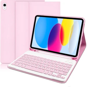 iPad Air 11 İnç M2 Çipli 6.Nesil 2024 Case Uyumlu Bluetooth Türkçe Q Klavyeli Kılıfı