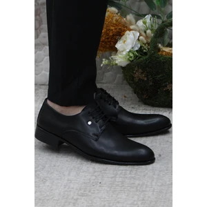 Rasgo 2709 Siyah Damat Ayakkabısı Takım Ayakkabısı Erkek Klasik Ayakkabı