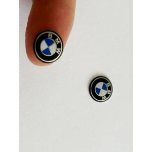 Bmw Kumanda Anahtar Logosu (Mavi BEYAZ-11MM)