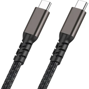Megafox Teknoloji 2.jenerasyon Type-C To Type-C Usb3.2 Pd Data Kablosu 100W 20GBPS 4K@60Hz 0.2 Metre