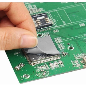 0.5mm Termal Silikon Ped Işlemci Soğutucu 0.5X100X100MM