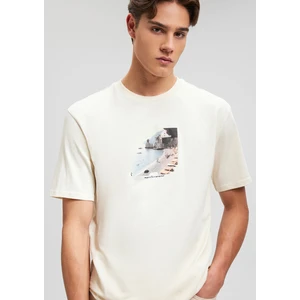 Baskılı Beyaz Tişört0612332-70072