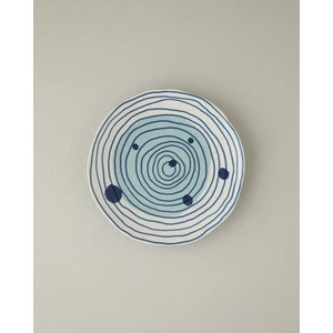 English Home Arzu Sabancı Universe Stoneware Servis Tabağı 27 cm Mavi