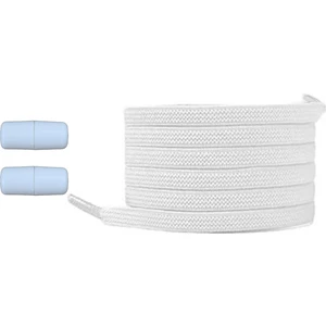 Elastik Vidalı Bağcık Spor Ayakkabı Bağcığı Pratik Bağcık ( 100 cm ) 1 Çift