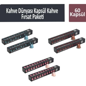 Kahve Dünyası Kapsül Kahve Fırsat Paketi 60 Kapsül