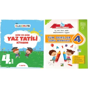 4. Sınıf Gün ve Gün Yaz Tatili Kitabım+Tüm Dersler Soru Bankası