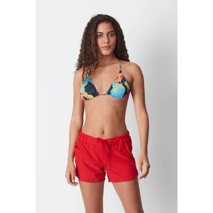 Kadın Deniz Şortu Bn-15 Kırmızı