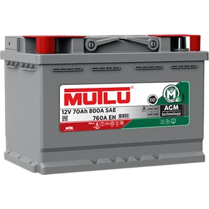 12V 70 Ah 760A AGM Start-Stop Akü.!! Güncel - Yeni Üretim.