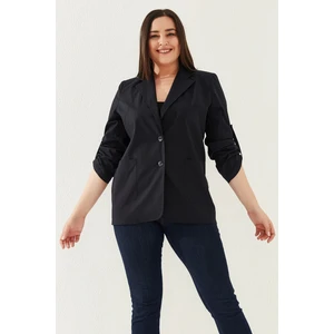 Lady Majestic  Cotton Büyük Beden Ceket