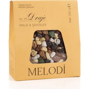 Melodi Çikolata Resital Çakıl - 250gr - Sütlü Çikolata Draje