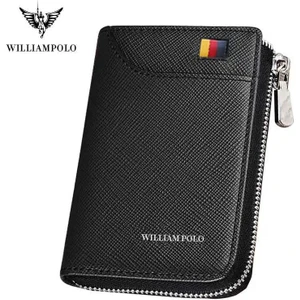 William Polo Lüx Deri Siyah Erkek Cüzdan - Erkek Cüzdan Kartlık