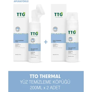 Tto Yüz Temizleme Köpüğü 2'Li (Aplikatörlü Ve Aplikatörsüz) (Çay Ağacı Yağı / Tea Tree Oıl)