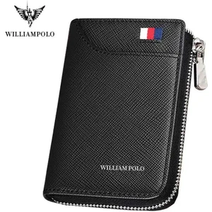 William Polo Lüx Deri Siyah Erkek Cüzdan - Erkek Cüzdan Kartlık