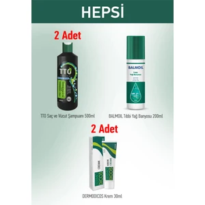 Tto Saç Vücut Scabies Destek Paketi