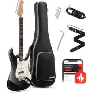 Seeker Series DST-400 Elektro Gitar Seti (Yeşil)