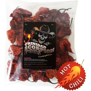 Moruga Akrebi Biber Kurutulmuş Biberin Kendisini Gönderiyoruz  +1 Adet ( Trinidad Moruga Scorpion )
