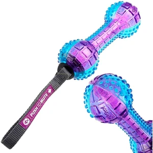 Gigwi Ses Kontrollü Mor Halter Köpek Oyuncağı 18 cm
