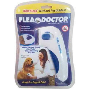 Flea Doctor Kedi ve Köpekler için Pilli Pire Tarağı