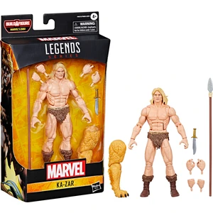 Marvel Legends Ka-Zar (Comics) Aksiyon Figürü (Marvel's Zabu Baf)