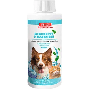 Bio Pet Active Biodent Hexidine Kedi Ve Köpekler İçin Ağız Ve Diş Bakım Solüsyonu 250 Ml