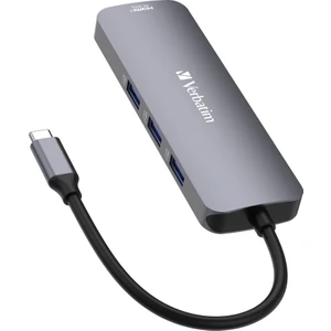 Verbatım 32151 Usb-C Pro 8 Port Çok Bağlantılı Hub Cmh-08