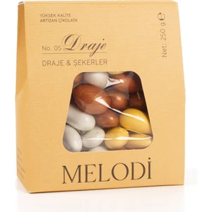 Melodi Çikolata Piramit Badem 250G
