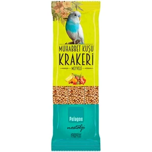 Muhabbet Kuşları için Meyveli Kraker 3x35 Gr