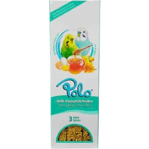 Ballı Yumurtalı Üçlü Muhabbet Kuşu Krakeri 2 Alana 1 Bedava