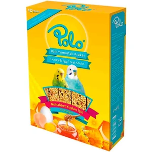 Ballı Yumurtalı Muhabbet Kuşu Krakeri (10 lu Paket) 2 Alana 1 Bed