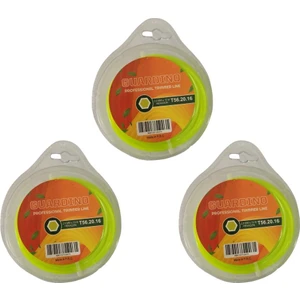 Kenar Kesme Misina Altı Köşe 2mm 15M Yeşil 3lü Paket