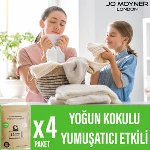 Jo Moyner Granül Çamaşır Parfümü Boncuk Çamaşır Yumuşatıcısı Konsantre Taze Bahar 4 Paket