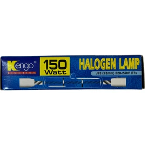 150W Sarı Işık R7S Duylu Dim Edilebilir Çubuk Halojen Ampul