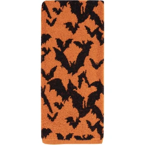 Baveno Home %100 Pamuk Ikili 40X66 cm Halloween Desenli El & Yüz Havlu Seti Baveno