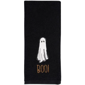 Baveno Home %100 Pamuk Ikili 40X66 cm Halloween Desenli El & Yüz Havlu Seti Baveno