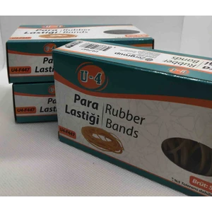 3 Paket U-4 Para Lastiği - 50 gr Para Lastiği 3 Paket