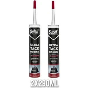 Ultra Tack No Naıl Ultra Güçlü Yapıştırıcı 2 x 290ML
