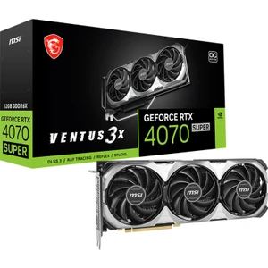 VGA GEFORCE RTX 4070 SUPER 12G VENTUS 3X OC RTX4070S 12GB GDDR6X 192B DX12 PCIE 4.0 X16 (3XDP 1XHDMI)