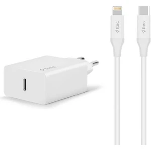 Smartcharger Pd 20W Seyahat Hızlı Şarj Aleti Type-C - Lightning Kablo + Adaptör 150CM Beyaz 2SCS22BL