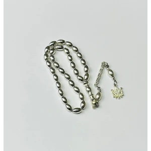 Han Ticaret Gümüş Benzetme Metal Tesbih