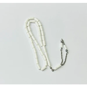 Han Ticaret Beyaz Kesme Kesim Toz Kehribar Tesbih