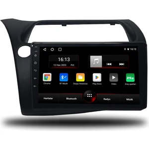 Navxcel Honda Civic Hb Euro Android Carplay Multimedya 2007-2012 6gb Ram + 128GB Hafıza + 8 Çekirdek