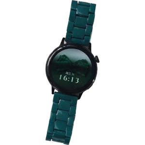 22 mm Universal Reçine Kordon Zümrüt Yeşil