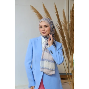 Yaz Işıltısı Koleksiyonu Soft Şal Lacivert Mavi 3045-04
