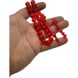 Han Ticaret Açık Kırmızı Toz Kehribar Tesbih